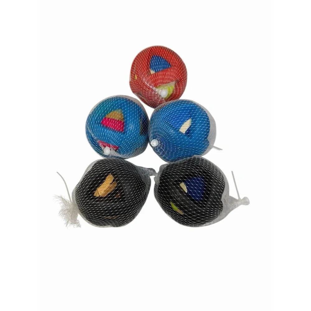 lot‎ of 5 NEW dog toy balls about 3 inches in size